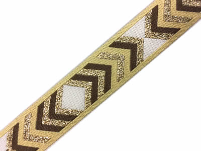 VZ 17 031 B | materiálové složení: 95% polyester, 5% lurex  | adjustace: 25m
